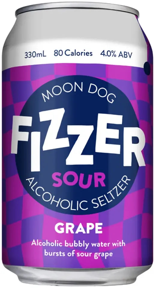 Buy Moon Dog Fizzer Sour Grape 330ml Online at Bottle Stop