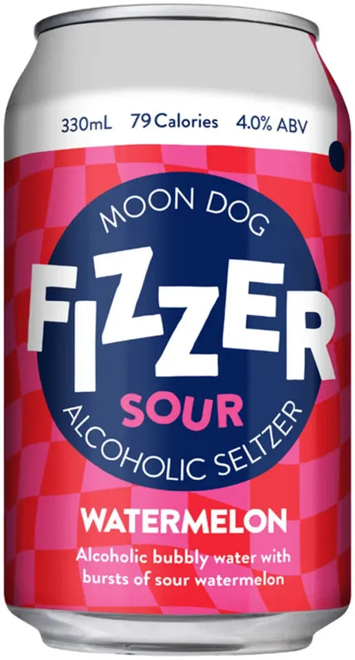 Buy Moon Dog Fizzer Sour Watermelon 330ml Online at Bottle Stop
