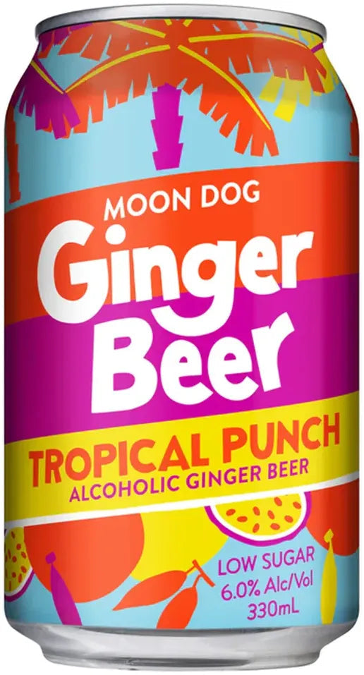 Buy Moon Dog Ginger Beer Tropical Punch 330ml Online at Bottle Stop