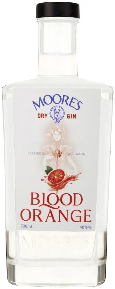 Buy Moore's Gin Blood Orange 700ml Online at Bottle Stop