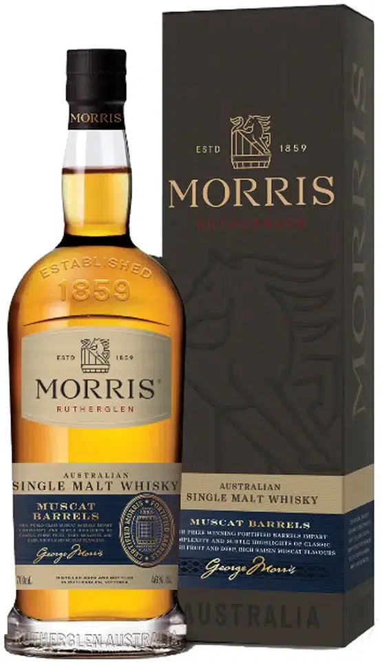 Buy Morris Muscat Barrels Single Malt Whisky 700ml Online at Bottle Stop