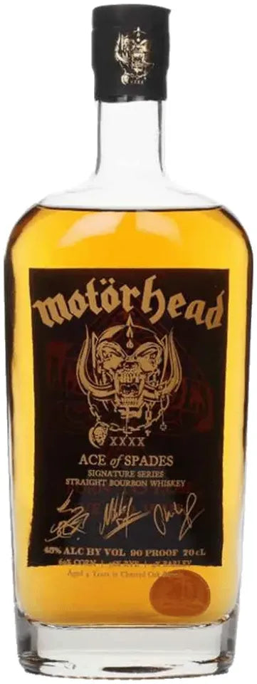 Buy Motorhead Ace of Spades Straight Bourbon Whisky 700ml Online at Bottle Stop