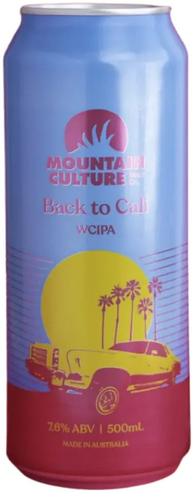 Buy Mountain Culture Back To Cali - West Coast IPA 500ml Online at Bottle Stop