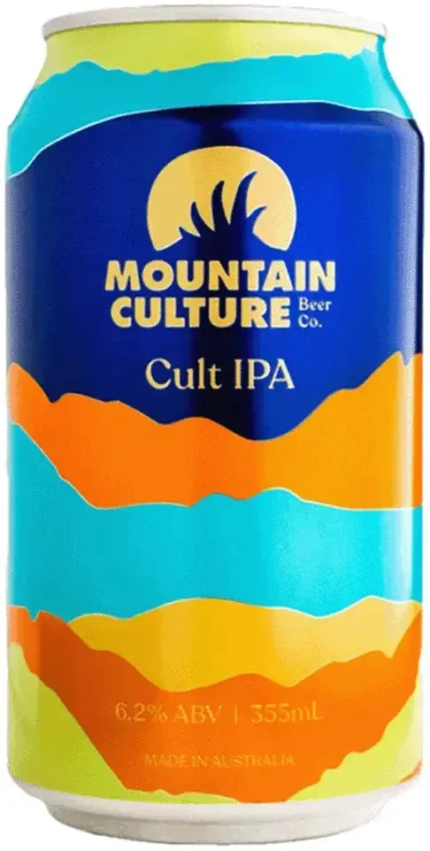 Buy Mountain Culture Cult IPA Cans 355ml Online at Bottle Stop