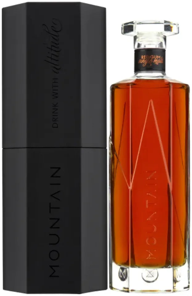 Buy Mountain Distilling Red Gum Single Malt Whisky & Gift Box 700ml Online at Bottle Stop