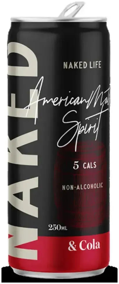 Buy Naked Life Non-Alcoholic American Malt Spirit And Cola 250ml Online at Bottle Stop