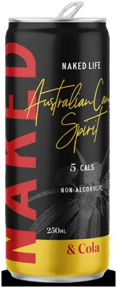 Buy Naked Life Non-Alcoholic Australian Cane Spirit And Cola 4 250ml Online at Bottle Stop
