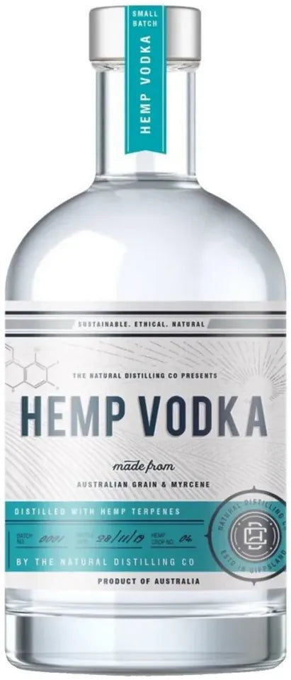 Buy Natural Distilling Co Hemp Vodka 700ml Online at Bottle Stop
