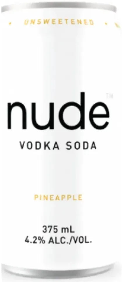 Buy Nude Vodka Soda Pineapple Seltzer 375ml Online at Bottle Stop