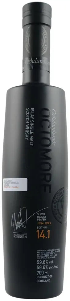 Buy Octomore 14.1 Peated Single Malt Whisky 700ml Online at Bottle Stop