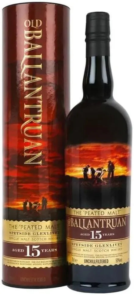 Buy Old Ballantruan 15 Year Old The Peated Malt 700ml Online at Bottle Stop