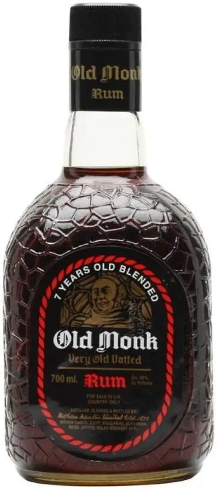 Buy Old Monk 7 Year Old Rum 1L Online at Bottle Stop