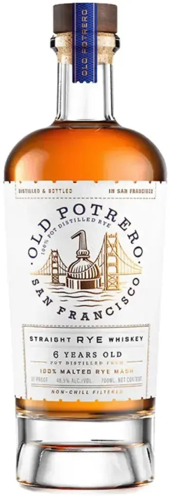Buy Old Potrero Single Malt Straight Rye Whiskey 750ml Online at Bottle Stop