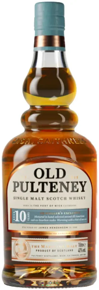 Buy Old Pulteney 10 Year Old Single Malt Scotch Whisky 1L Online at Bottle Stop