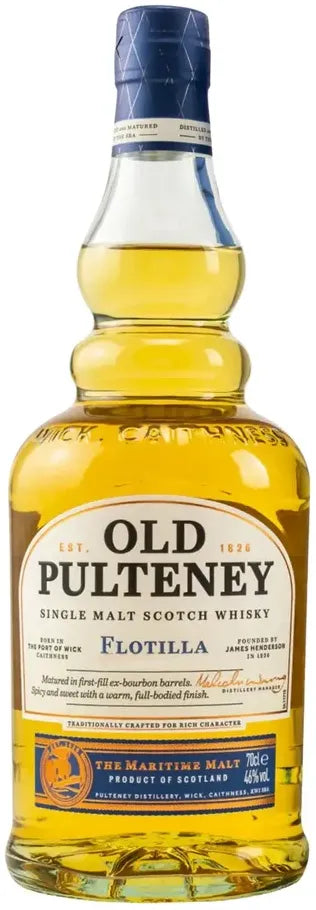 Buy Old Pulteney Flotilla Single Malt Scotch Whisky 700ml Online at Bottle Stop