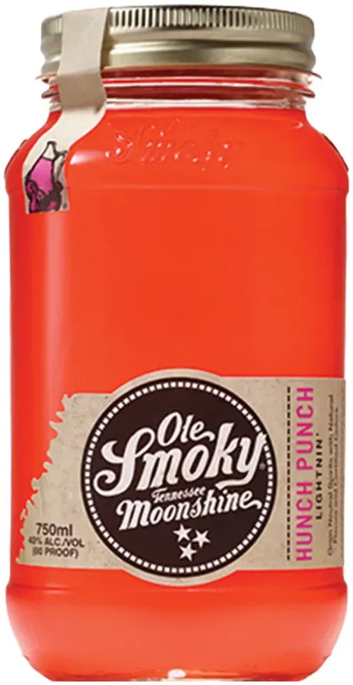 Buy Ole Smoky Moonshine Tennessee Hunch Punch Lightnin' Moonshine 750ml Online at Bottle Stop