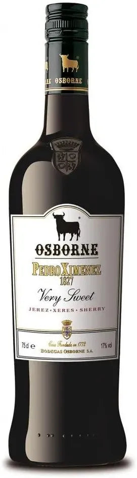 Buy Osborne Pedro Ximenez 1827 Sherry 750ml Online at Bottle Stop