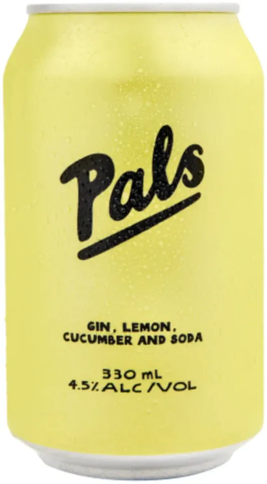 Buy Pals Gin Lemon Cucumber & Soda 330ml Online at Bottle Stop