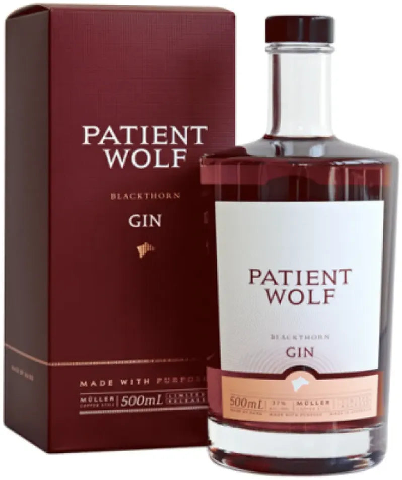 Buy Patient Wolf Blackthorn Gin Gift Box 500ml Online at Bottle Stop