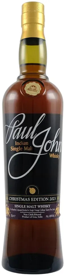 Buy Paul John Christmas Edition 2023 Single Malt Whisky 700ml Online at Bottle Stop
