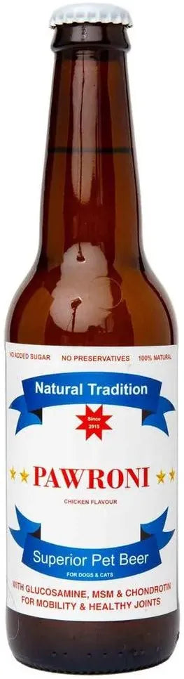 Buy Pawroni Superior Pet Beer Bottle 375ml Online at Bottle Stop