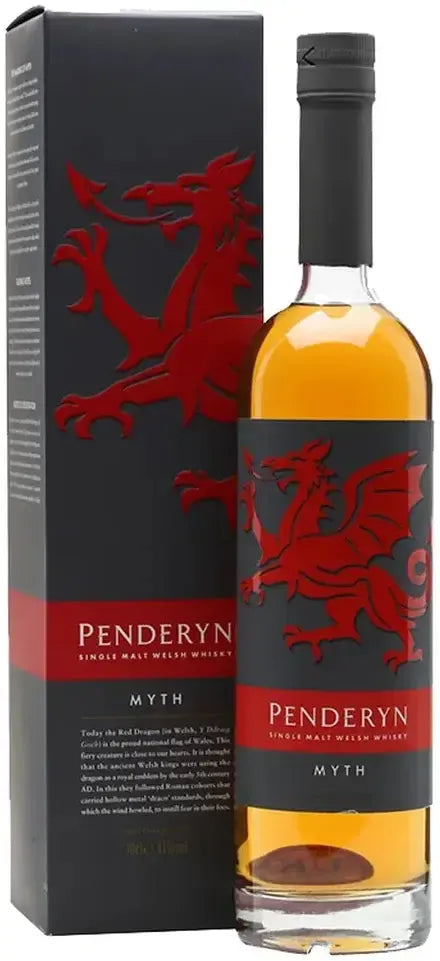 Buy Penderyn Myth Single Malt Welsh Whisky 700ml Online at Bottle Stop