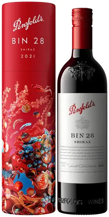 Buy Penfolds Bin 28 Shiraz 2021 Giftbox 750ml Online at Bottle Stop