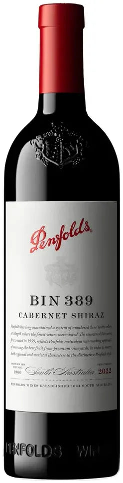 Buy Penfolds Bin 389 Cabernet Shiraz 2022 750ml Online at Bottle Stop