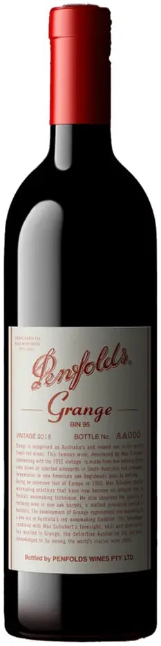 Buy Penfolds Grange 2018 750ml Online at Bottle Stop