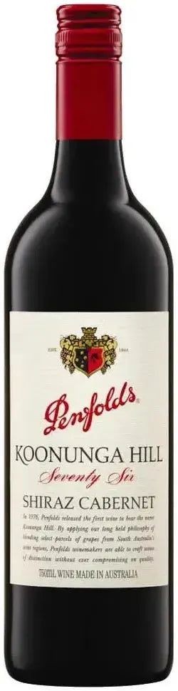 Buy Penfolds Koonunga Hill 76 Shiraz Cabernet 750ml Online at Bottle Stop