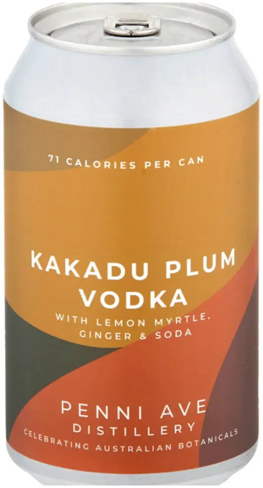 Buy Penni Ave Distillery Kakadu Plum Vodka with Lemon Myrtle Soda 355ml Online at Bottle Stop