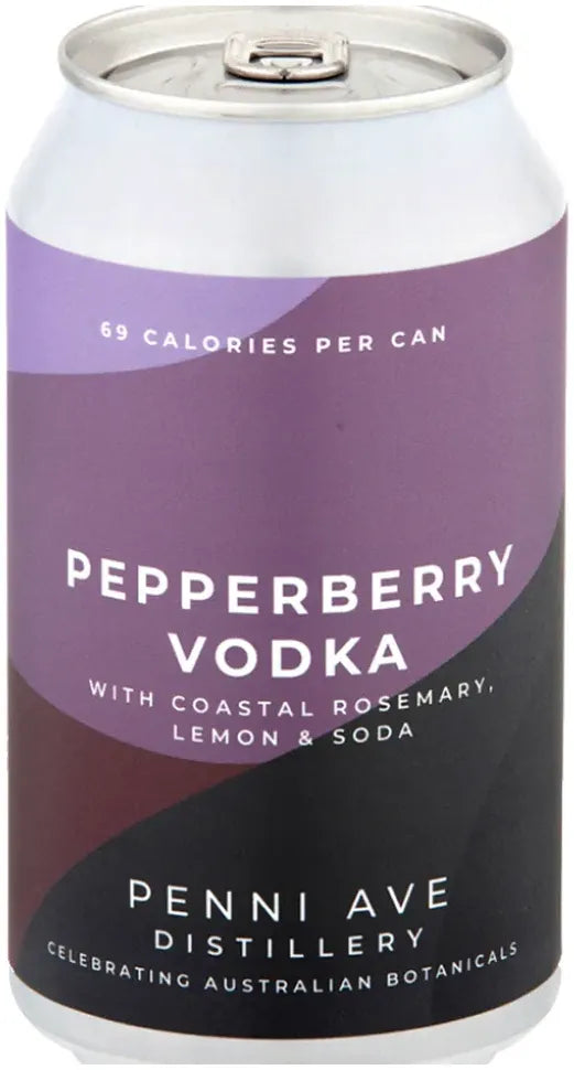 Buy Penni Ave Distillery Pepperberry Vodka with Lemon and Soda 355ml Online at Bottle Stop