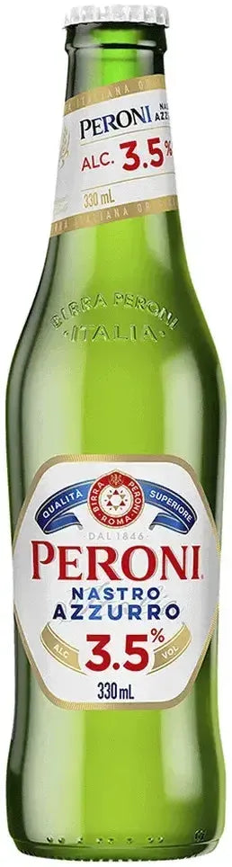 Buy Peroni Nastro Azzurro 3.5% Bottle 330ml Online at Bottle Stop