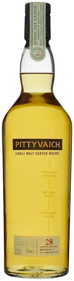 Buy Pittyvaich 28 Year Old 700ml Online at Bottle Stop