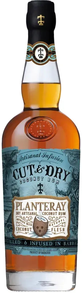 Buy Plantation Cut & Dry Coconut Rum 700ml Online at Bottle Stop