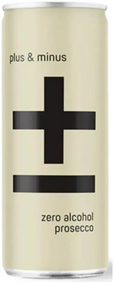 Buy Plus & Minus Prosecco 250ml Online at Bottle Stop