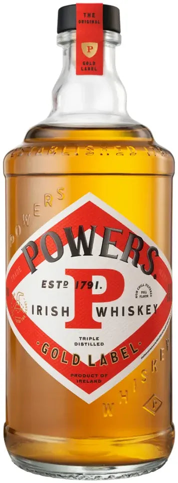 Buy Powers Gold Label Irish Whiskey 700ml Online at Bottle Stop