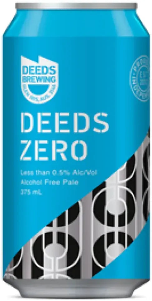 Buy Quiet Deeds Deeds Zero Alcohol Free Pale 375ml Online at Bottle Stop