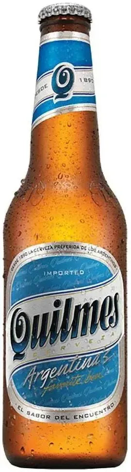 Buy Quilmes Cerveza Lager 340ml Online at Bottle Stop