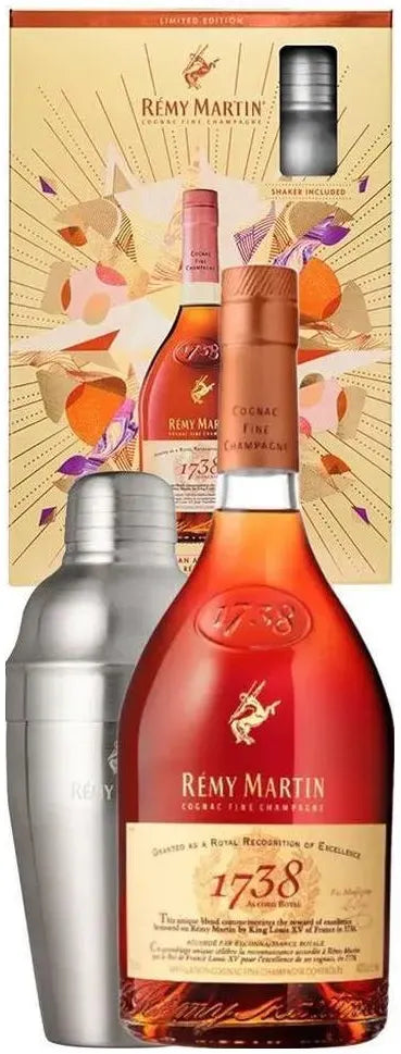 Buy Remy Martin 1738 Shaker Gift Pack 700ml Online at Bottle Stop