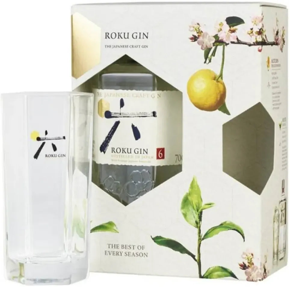 Buy Roku Gin Gift Pack 700ml Online at Bottle Stop
