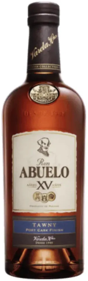Buy Ron Abuelo Tawny Cask Finish 15 Year Old Rum 700ml Online at Bottle Stop