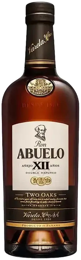 Buy Ron Abuelo XII Two Oaks 700ml Online at Bottle Stop