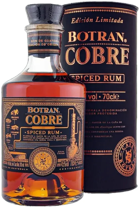 Buy Ron Botran Cobre Limited Edition Spiced Rum 700ml Online at Bottle Stop