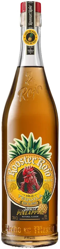 Buy Rooster Rojo Smoked Pineapple Anejo Tequila 700ml Online at Bottle Stop