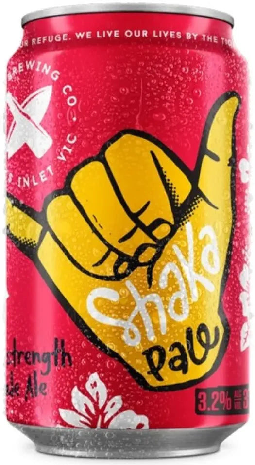 Buy Salt Brewing Shaka Mid Strength Pale Ale 375ml Online at Bottle Stop