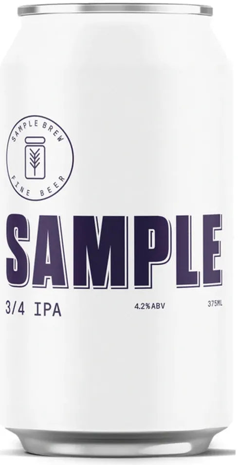 Buy Sample Brew 3/4 IPA 375ml Online at Bottle Stop