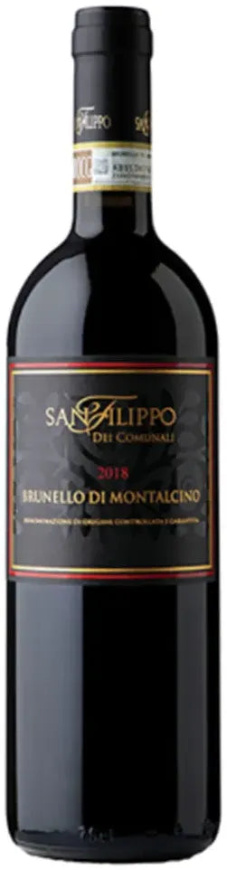 Buy San Filippo Brunello di Montalcino 2018 750ml Online at Bottle Stop