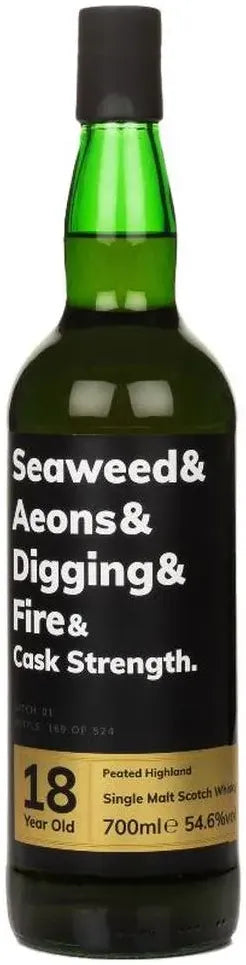 Buy Seaweed & Aeons & Digging & Fire & Cask Strength 18 Year Batch 01 Single Malt Scotch Whisky 700ml online-Spirits-Seaweed & Aeons & Digging & Fire store-[Alcohol Delivery]-[Bottleshop_near_me]-[liquor_marketplace]-Bottle_Stop-formerly_boozebud