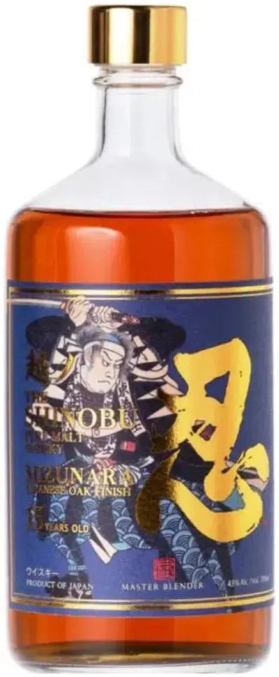 Buy Shinobu 15 Year Old Mizunara Oak Japanese Whisky 700ml Online at Bottle Stop
